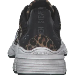 Steve Madden SM11001908-BLO Plaja, Schnürschuhe, Damen, black/leopard