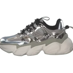 Steve Madden SM11002961-PGD Spectator, Schnürschuhe, Damen, pewter/gold