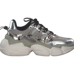 Steve Madden SM11002961-PGD Spectator, Schnürschuhe, Damen, pewter/gold