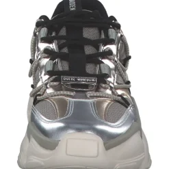 Steve Madden SM11002961-PGD Spectator, Schnürschuhe, Damen, pewter/gold