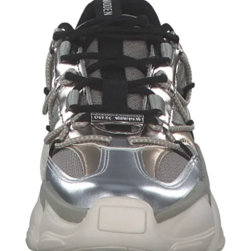 Steve Madden SM11002961-PGD Spectator, Schnürschuhe, Damen, pewter/gold