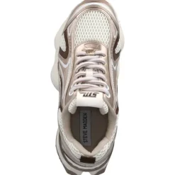 Steve Madden Speedster SM19000122, Schnürschuhe, Damen, silver/gold