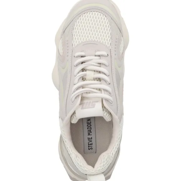 Steve Madden Speedster SM19000122, Schnürschuhe, Damen, Silber