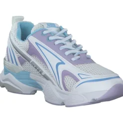 Steve Madden Speedster SM19000122, Schnürschuhe, Damen, WHITE/BB LAVENDER