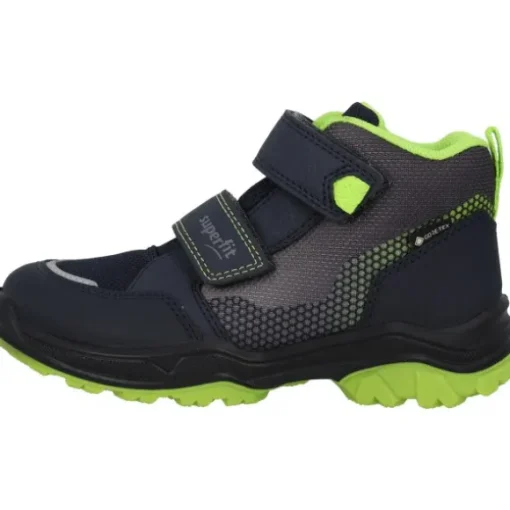 Superfit 1-000056-8000  JUPITER, Stiefel, Kinder, BLAU/HELLGRÜN