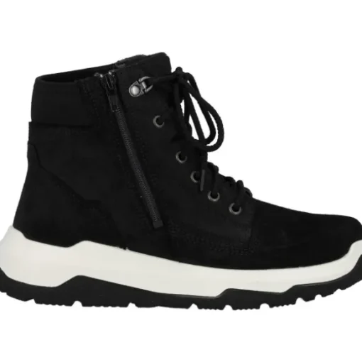 Superfit 1-000494-0000 Stiefelette Leder  SPACE, Winterstiefel, Kinder, Schwarz
