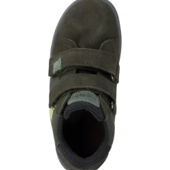 Superfit 1-000771-7010 Stiefelette Leder  SUPIES, Lauflernschuhe, Kinder, GRÜN/GELB