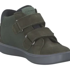 Superfit 1-000771-7010 Stiefelette Leder  SUPIES, Lauflernschuhe, Kinder, GRÜN/GELB
