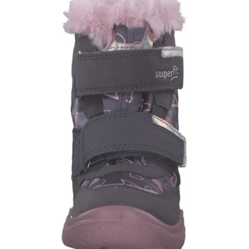 Superfit 1-009091-8510 Stiefelette Synthetik, Winterstiefel, Kinder, lila/rosa