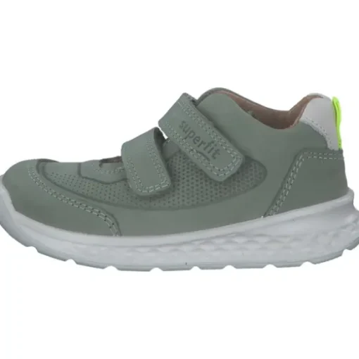 Superfit BREEZE 00379 M, Lauflernschuhe, Kinder, HELLGRÜN/GELB