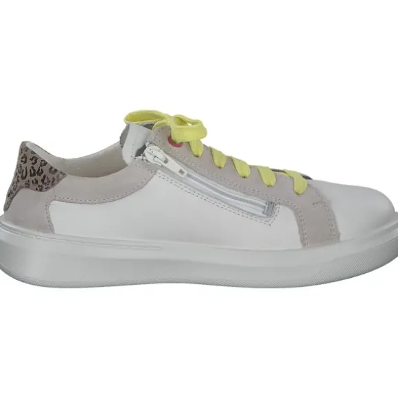 Superfit COSMO 06461, Sneakers Low, Kinder, Weiß/Gelb