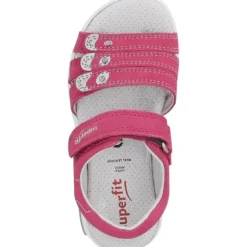 Superfit EMILY 06137, Sandaletten, Kinder, PINK/SILBER