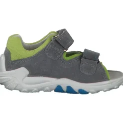 Superfit FLOW 00034, Sandalen (Kinder), Kinder, HELLGRAU/HELLGRÜN