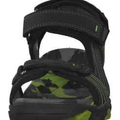 Superfit HENRY 00100, Sandalen (Kinder), Kinder, Schwarz (Schwarz Kombi)