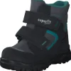 Superfit HUSKY 00047, Winterstiefel, Kinder, Grau/Grün