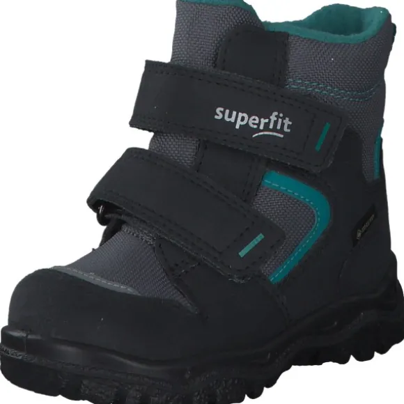 Superfit HUSKY 00047, Winterstiefel, Kinder, Grau/Grün