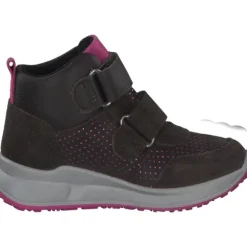Superfit MERIDA 09183, Sneakers High, Kinder, braun/rosa
