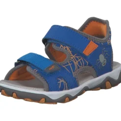 Superfit MIKE 3.0 09467, Sandaletten, Kinder, BLAU/ORANGE