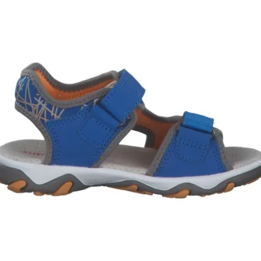 Superfit MIKE 3.0 09467, Sandaletten, Kinder, BLAU/ORANGE