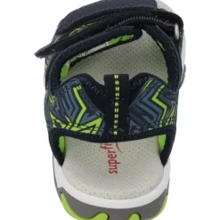 Superfit MIKE 3.0 09470, Sandaletten, Kinder, BLAU/HELLGRÜN