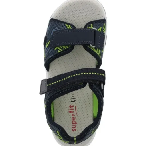 Superfit MIKE 3.0 09470, Sandaletten, Kinder, BLAU/HELLGRÜN