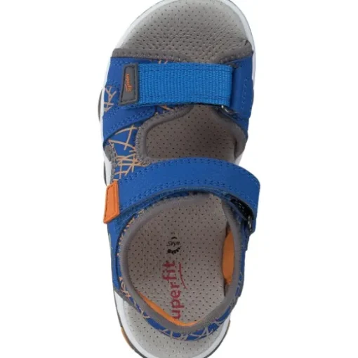Superfit MIKE 3.0 09467, Sandaletten, Kinder, BLAU/ORANGE