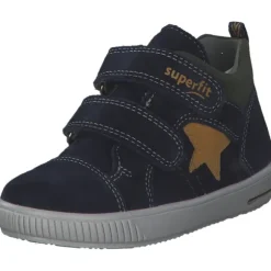 Superfit MOPPY 00352, Lauflernschuhe, Kinder, BLAU/GELB/GRÜN