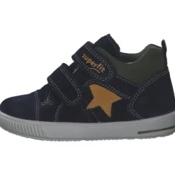 Superfit MOPPY 00352, Lauflernschuhe, Kinder, BLAU/GELB/GRÜN