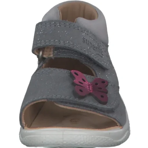 Superfit POLLY 00094, Sandalen (Kinder), Kinder, hellgrau