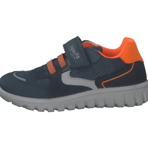 Superfit SPORT7 MINI 06195, Halbschuhe (Kinder), Kinder, blau/orange