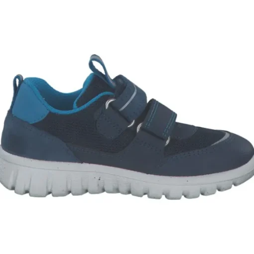 Superfit SPORT7 MINI 06203 M, Slipper (Kinder), Kinder, BLAU/TÜRKIS