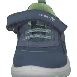 Superfit SPORT7 MINI 06204 M, Sneakers Low, Kinder, BLAU/HELLGRÜN