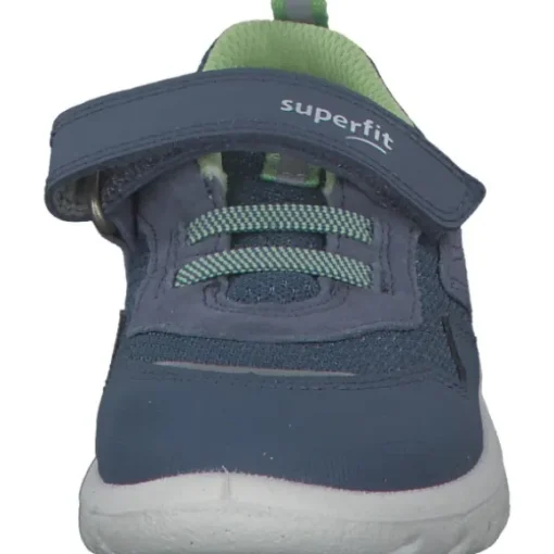 Superfit SPORT7 MINI 06204 M, Sneakers Low, Kinder, BLAU/HELLGRÜN