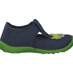 Superfit SPOTTY 09256, Hausschuhe, Kinder, BLAU/GRÜN