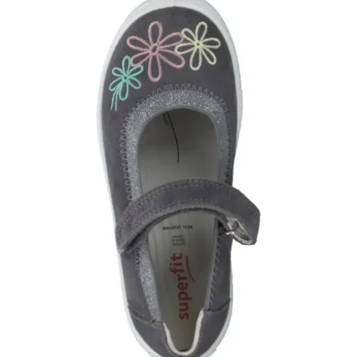 Superfit TENSY 00095, Ballerinas (Kinder), Kinder, hellgrau