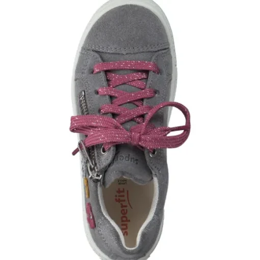 Superfit TENSY 00100, Sneakers Low, Kinder, Grau