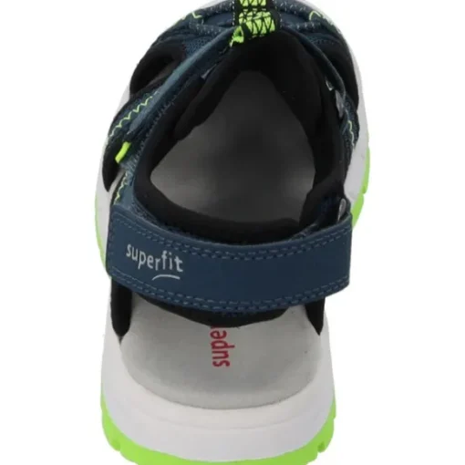 Superfit TORNADO 09030, Sandaletten, Kinder, BLAU/GELB