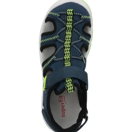 Superfit TORNADO 09030, Sandaletten, Kinder, BLAU/GELB