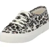 Superga 2750 AGG S4121SW, Schnürschuhe, Damen, white avorio lt. beige