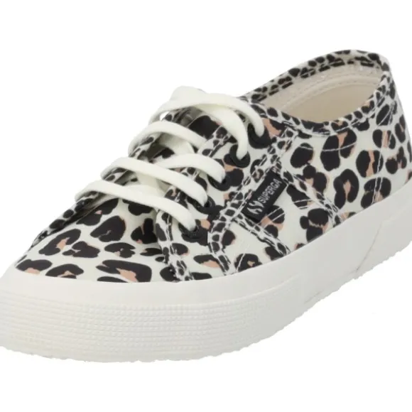 Superga 2750 AGG S4121SW, Schnürschuhe, Damen, white avorio lt. beige