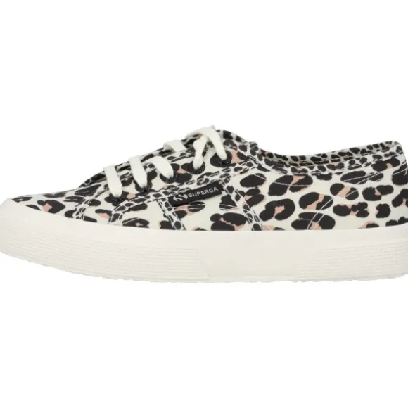 Superga 2750 AGG S4121SW, Schnürschuhe, Damen, white avorio lt. beige