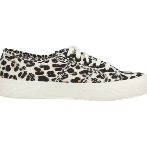 Superga 2750 AGG S4121SW, Schnürschuhe, Damen, white avorio lt. beige