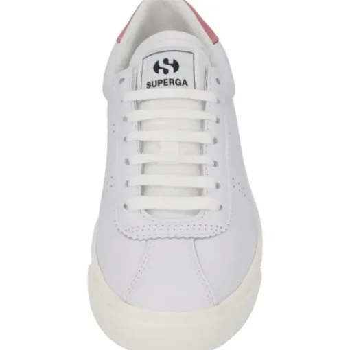 Superga 2843 Club S S7126CW, Sneakers Low, Damen, white pink favorio