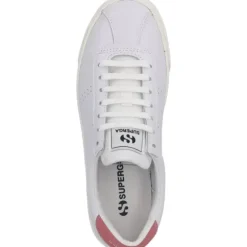 Superga 2843 Club S S7126CW, Sneakers Low, Damen, white pink favorio