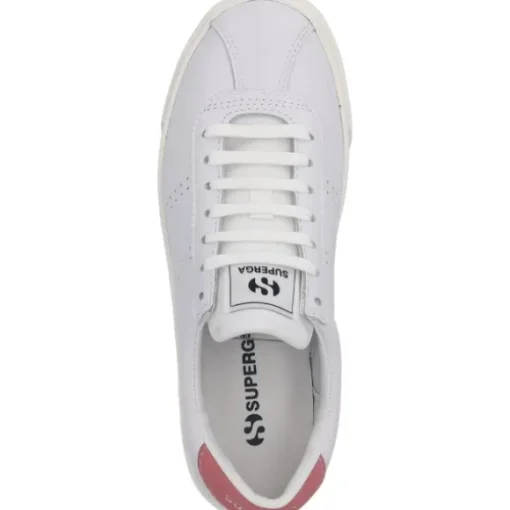 Superga 2843 Club S S7126CW, Sneakers Low, Damen, white pink favorio