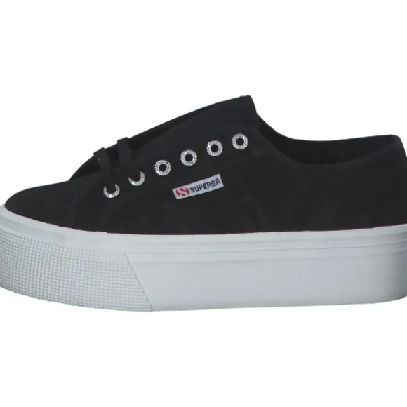 Superga 2790 Cotw Linea Up And Down S9111LW, Sneakers Low, Damen, black white