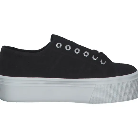 Superga 2790 Cotw Linea Up And Down S9111LW, Sneakers Low, Damen, black white