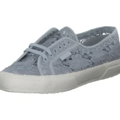 Superga 2750 Macrame S81219W, Sneakers Low, Damen, grey lilla avorio