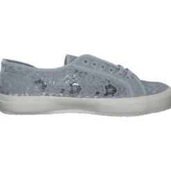 Superga 2750 Macrame S81219W, Sneakers Low, Damen, grey lilla avorio