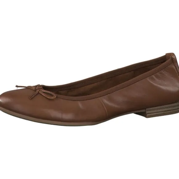 Tamaris 22116, Ballerinas, Damen, Braun (Cognac)